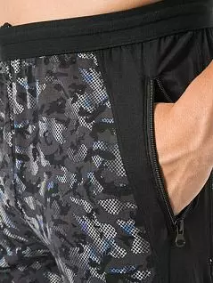 Пижамные штаны с интересным рисунком и эластичным поясом JOCKEY 527555H (муж.) Черный 999