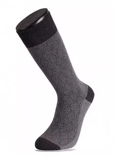 Шелковистые носки из модала и полиамида LT2928 Sis светло-серый (набор из 3х штук)