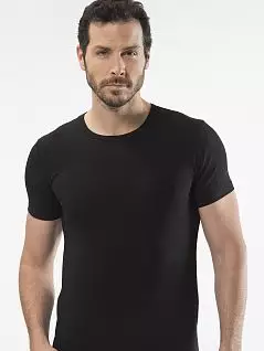 Обтягивающая футболка с круглым вырезом LT1305 Cacharel черный
