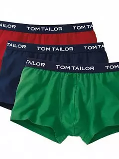 Цветной набор хипсов из хлопка и эластана (красный,синий,зеленый) (3шт) TOM TAILOR RT70162/2292