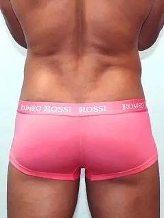 Яркие маленькие мужские хипсы розового цвета Romeo Rossi Heaps R5001-12