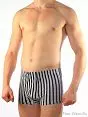 Мужские трусы полоску черно-белые Gentlemen SIGS5002 распродажа