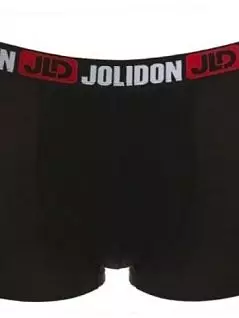Хлопковые боксеры на мягкой резинке с логотипом бренда Jolidon DT306блнТм Black