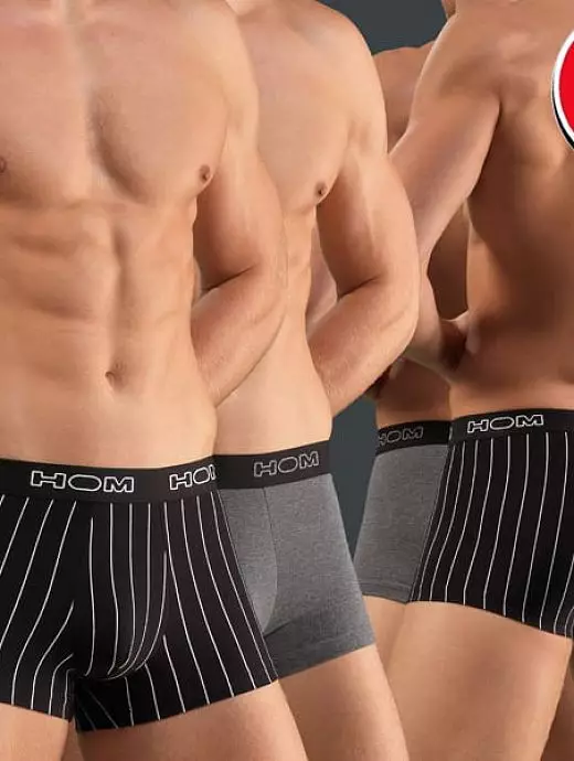 Комплект из 2 трусов боксеров из хлопка HOM 40c0885cV001 Комплект из 2 трусов боксеров из хлопка HOM 40c0885cV001
