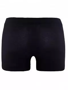 Мягкие мужские трусы-шорты черного цвета BlackSpade SILVER b9310 Black