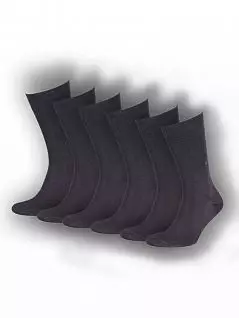 Комфортные носки с уплотненными зонами напряжения (6пар) LTMY26320 MUDOMAY графитовый
