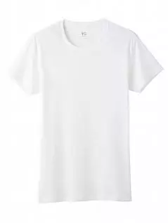 Мягкая повседневная мужская футболка из качественного хлопка белого цвета Gunze YV0013c03 белый распродажа