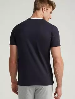 Изящная футболка с красивым дизайном Jockey 500722H (муж.) Темный-синий 499