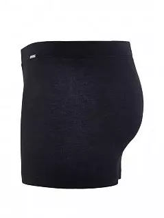 Мягкие мужские трусы-шорты черного цвета BlackSpade SILVER b9310 Black