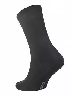Однотонные носки с махровой стопой Conte DT6с18сп000Нсм 000_Черный