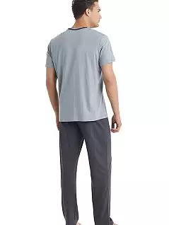 Оригинальный комплект из 3х предметов (футболка брюки и шорты с узором) LTBS40014 BlackSpade серый