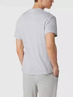 Набор футболок с V-образным вырезом с тонкой окантовкой (2шт) GÖTZBURG FG741275/S-3XL Серый Меланж