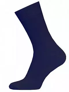 Классические носки упакованные в банку с конструкцией на пятки от скольжения Conte DT14с2122б000Нсм 000_Темно-синий