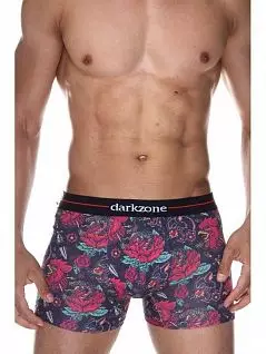 Элегантные боксеры с цветочным принтом DarkZone RTDZN2070