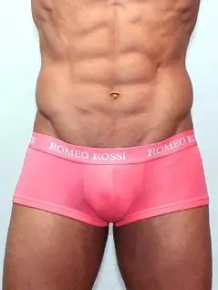 Яркие маленькие мужские хипсы розового цвета Romeo Rossi Heaps R5001-12