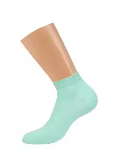 Короткие носки с комфортной резинкой и кеттельным швом Minimi JSMINI COTONE 1201 (5 пар) menta min